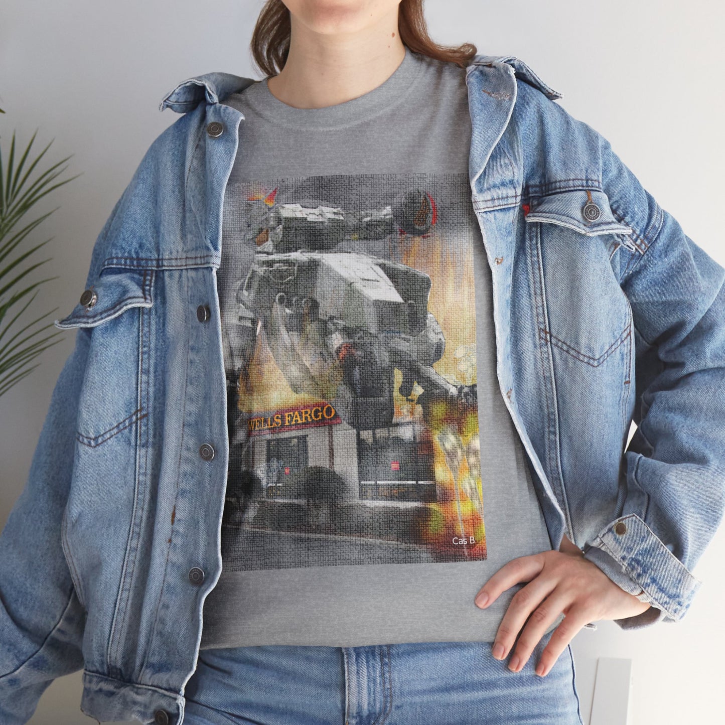 Metal Gear VS Wells Fargo T-Shirt Unisex, Several Sizes