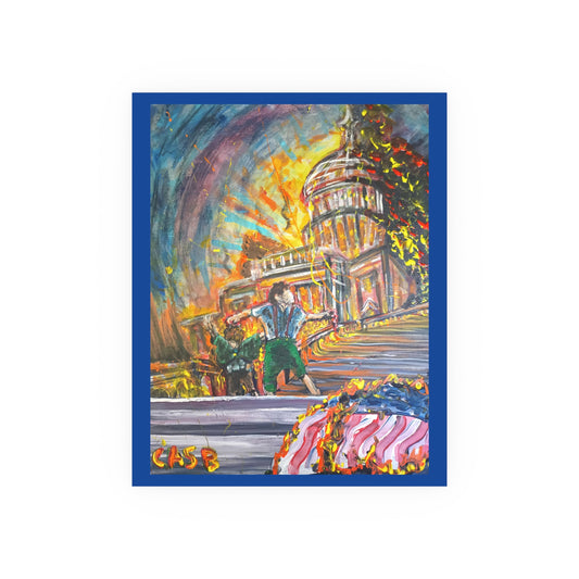 Frodo & Sam Defeat Evil - Poster Print