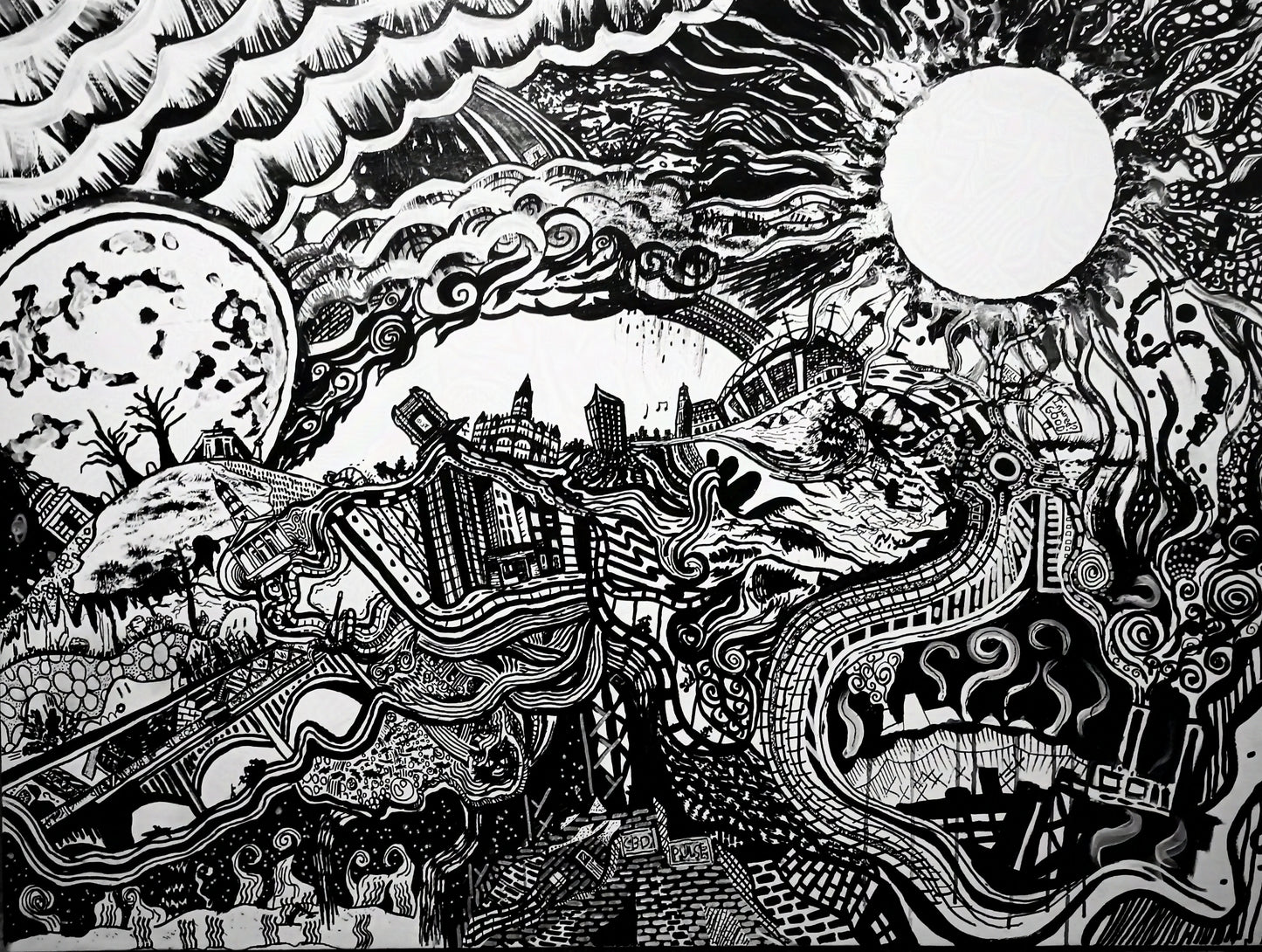 Surrealist Coloring Book ~ SURREALSCAPES