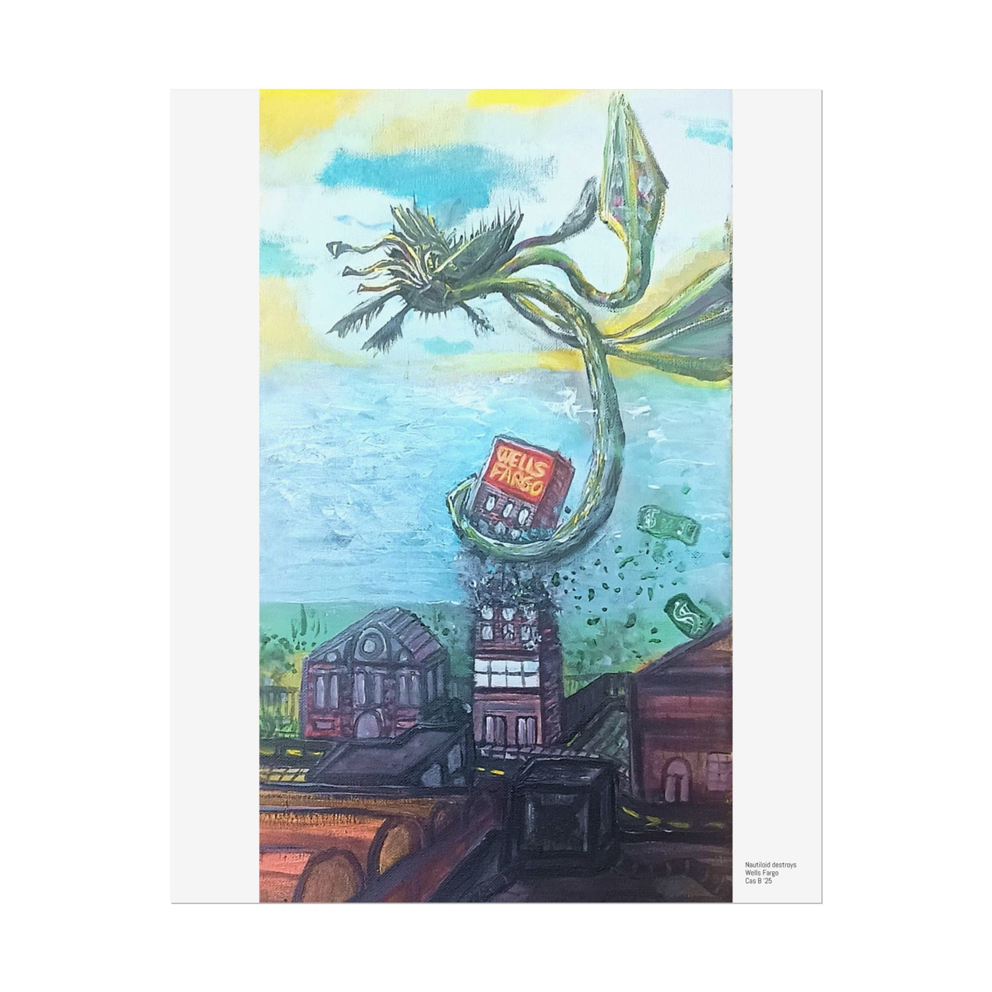 Nautiloid destroys Wells Fargo Poster