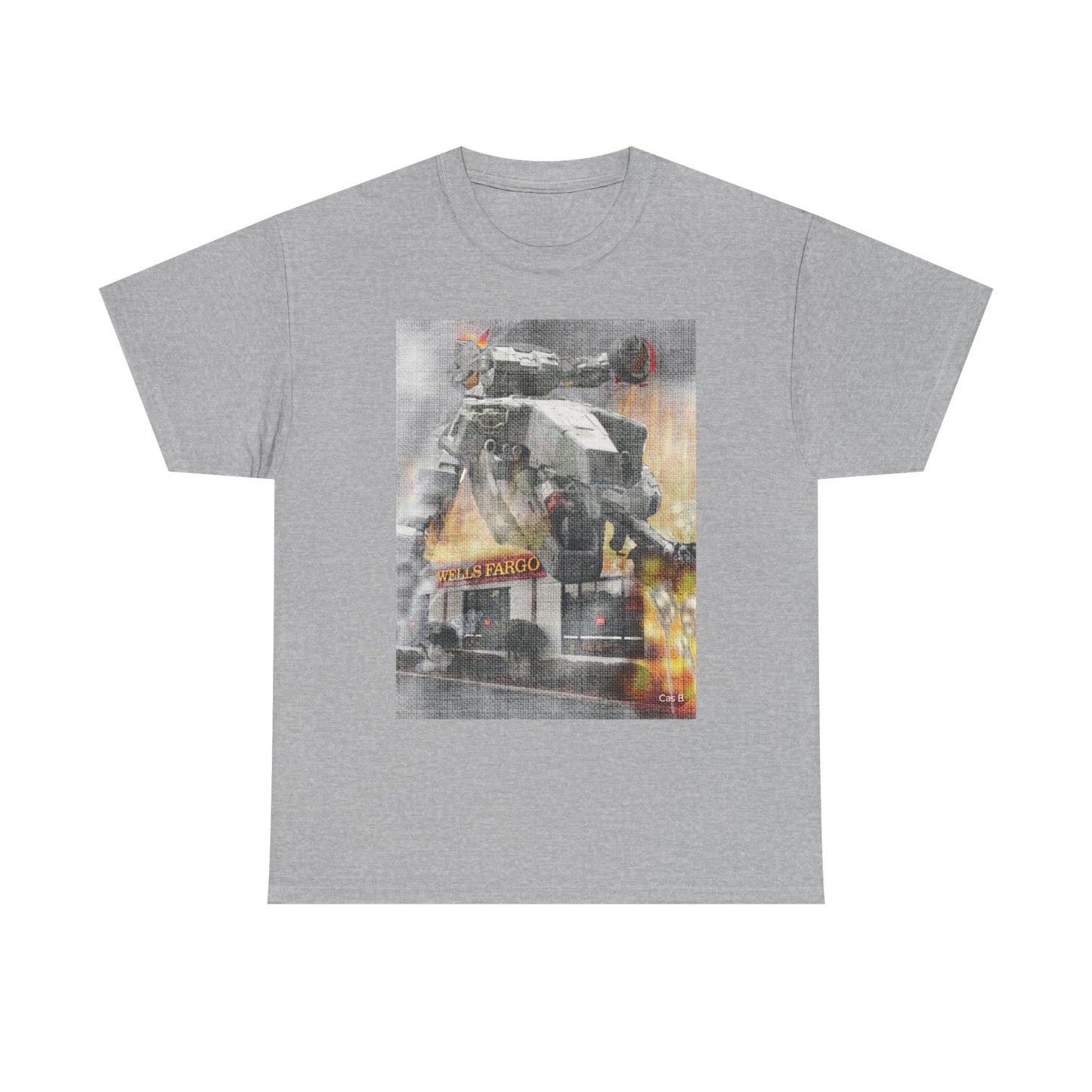 Metal Gear VS Wells Fargo T-Shirt Unisex, Several Sizes